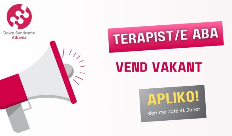 Open Vacancy di aba terapist janar aftesi e kufizuar logopedi psikologji master bachelor